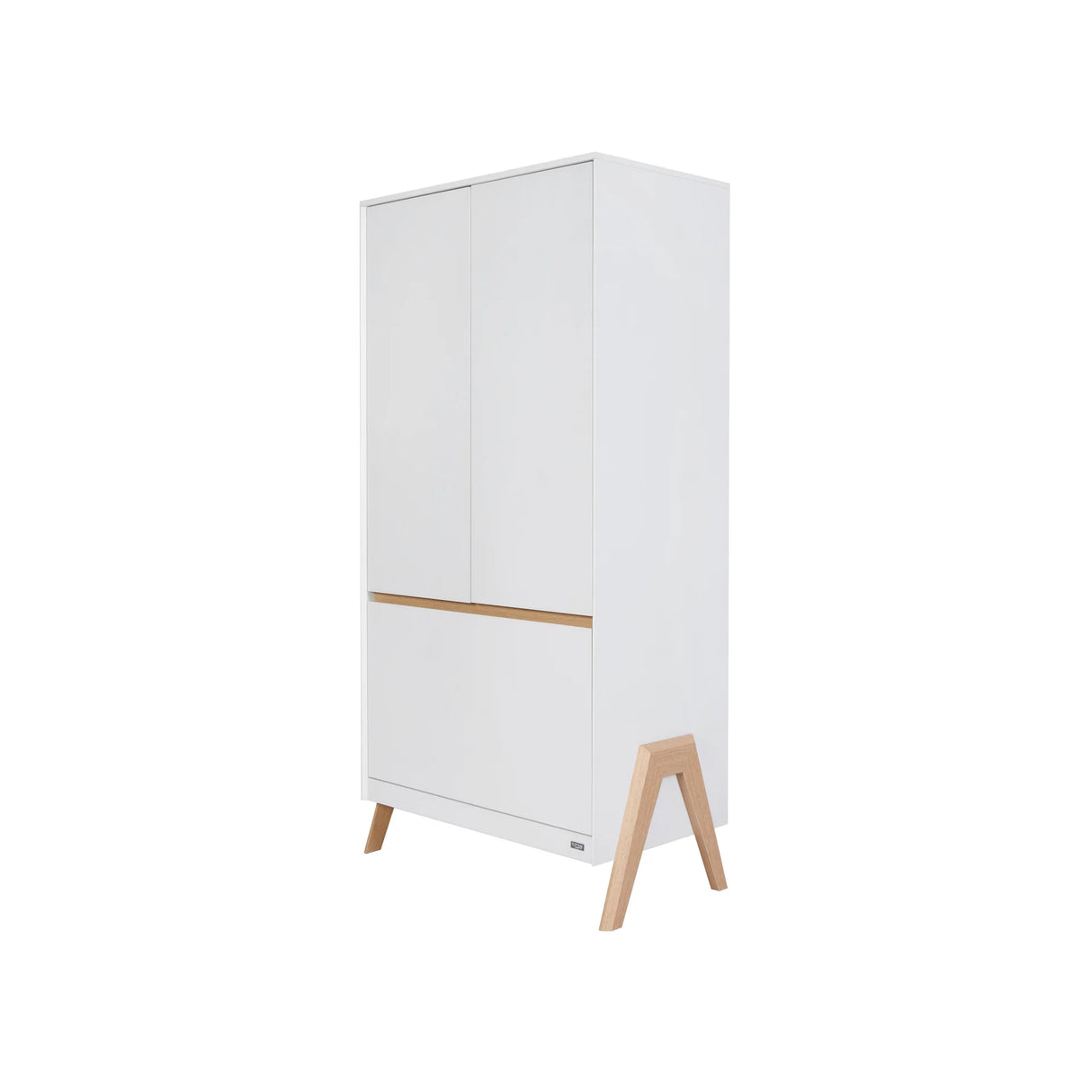 Tutti Bambini Fuori Wardrobe - White / Light Oak