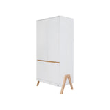 Tutti Bambini Fuori Wardrobe - White / Light Oak