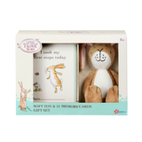 Rainbow Designs Guess How Much I Love You Soft Toy With Milestone Cards