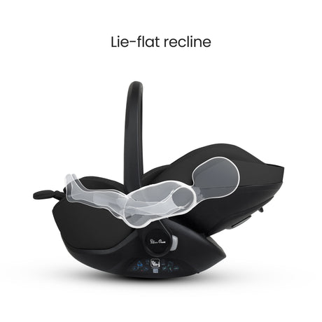 Silver Cross Glide Plus 360 Infant Car Seat - Iconic Black
