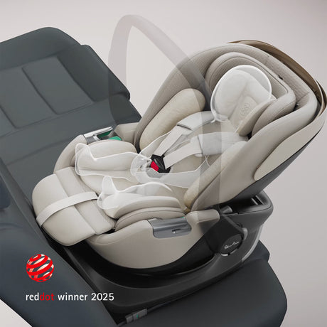 Silver Cross Glide Plus 360 Infant Car Seat - Iconic Black