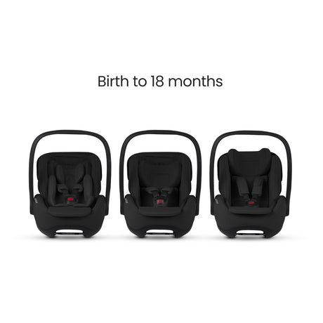 Silver Cross Glide Plus 360 Infant Car Seat - Iconic Black