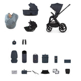 Hunter x Venicci Special Edition Upline 3 Travel System | Comfort Bundle 3 in 1 - Navy