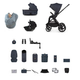 Hunter x Venicci Special Edition Upline 3 Travel System | Luxury Bundle 4 in 1 - Navy