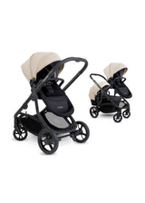 iCandy Orange 4 Complete Double Pushchair Bundle with Accessories - Latte