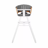 iCandy MiChair Complete All in One Highchair Bundle with Newborn Rocker - White & Flint