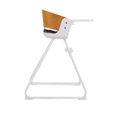 iCandy MiChair Complete All in One Highchair Bundle with Newborn Rocker - White & Pearl