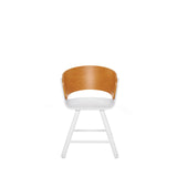 iCandy MiChair Complete All in One Highchair Bundle with Newborn Rocker - White & Pearl