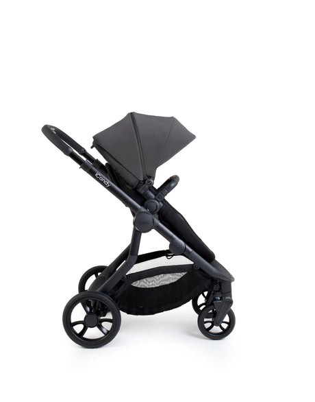 iCandy Orange 4 Single to Double Pushchair Bundle with Accessories - Fossil