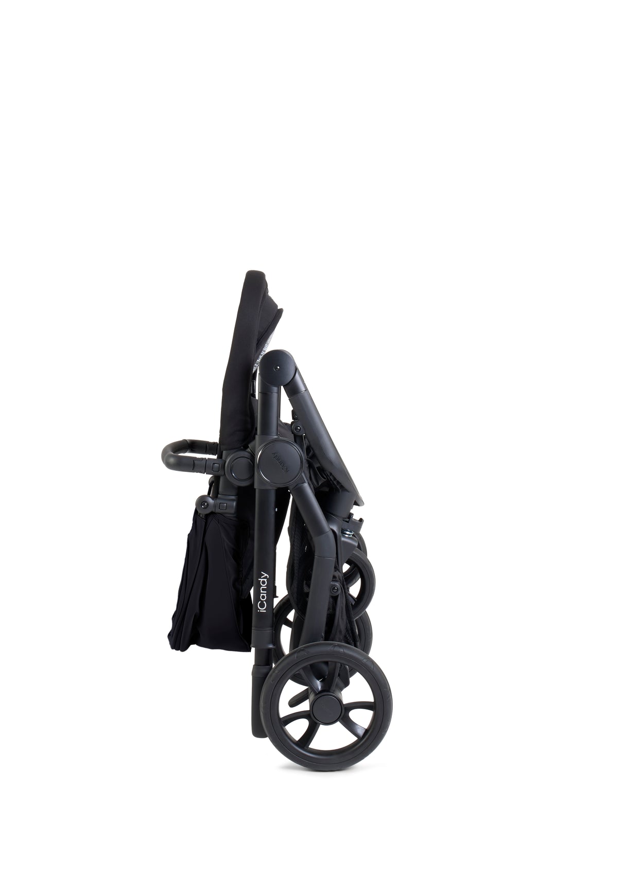 iCandy Orange 4 Complete Double Pushchair Bundle with Accessories - Black