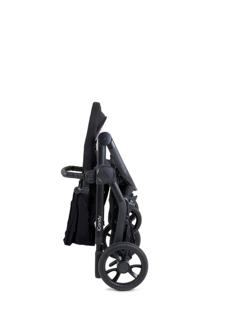 iCandy Orange 4 Single to Double Pushchair Bundle - Black Edition