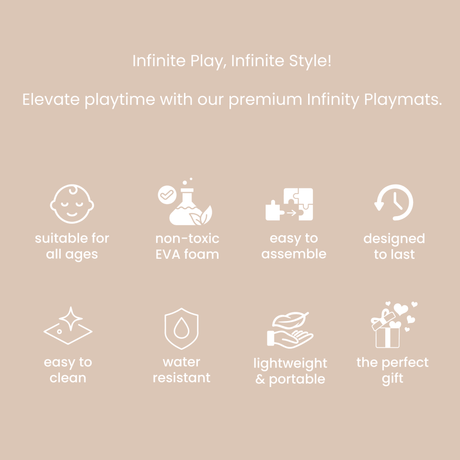 Tutti Bambini Infinity Baby Playmat - Bedouin Sand