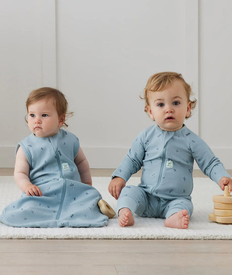 ergoPouch Organic All Year Jersey Sleeping Bag | 1.0 Tog | 8-24 Months - Dragonflies
