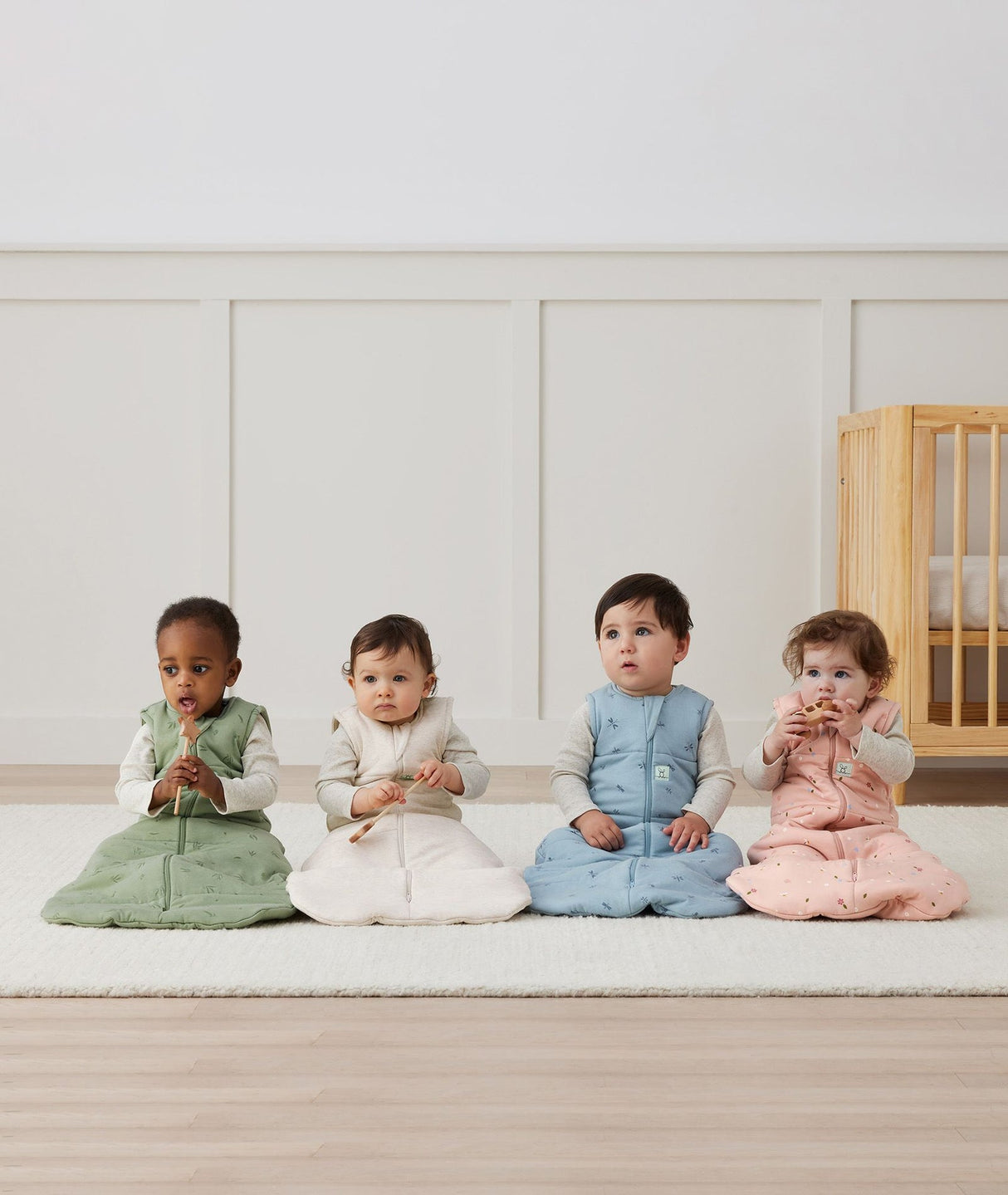 ergoPouch Organic Winter Sleeping Bag | 2.5 Tog | 3-12 Months - Dragonflies