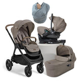 Joie Finiti Flex Travel Ready Bundle with i-Level Pro Car Seat and ISOFIX Base - Maple