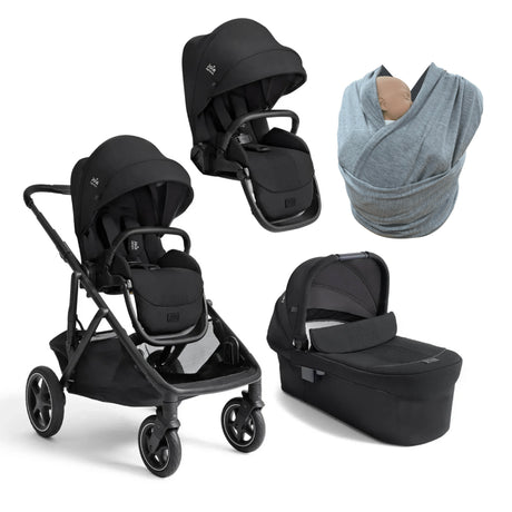 Joie Versiti Signature Pushchair and Carrycot - Eclipse