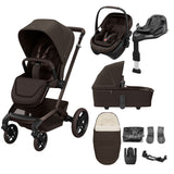 Maxi Cosi Fame 2026 Ultimate Travel System With Coral Slide Pro & Slide Pro Base - Espresso Brown