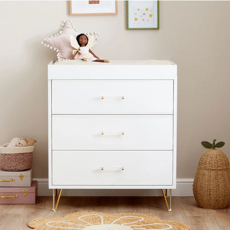 Babymore Kimi Chest Changer / Dresser - Acrylic