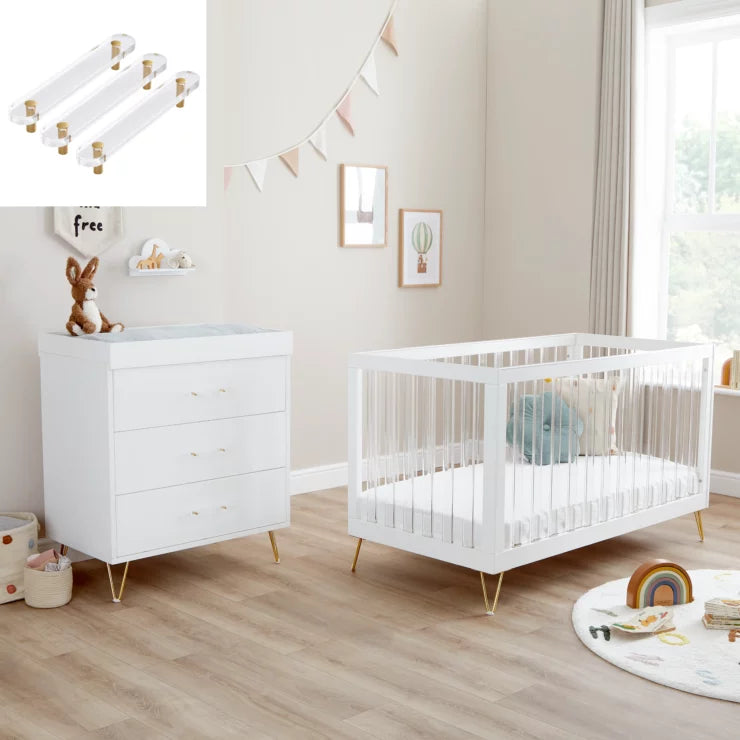 Babymore Kimi Acrylic Handles Set