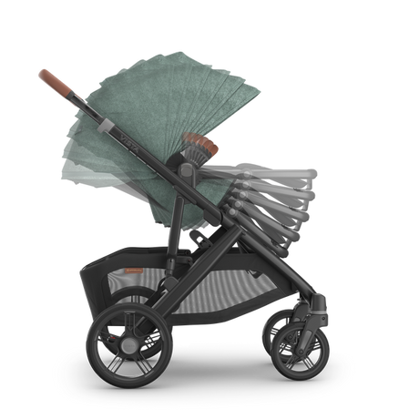 UPPAbaby Vista V3 Travel System Bundle with Cybex Cloud T Car Seat and ISOFIX Base - Gwen