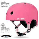 Micro Scooters Children's Glossy Helmet | Small - Pink
