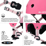 Micro Scooters Children's Glossy Helmet | Small - Pink
