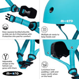 Micro Scooters Children's Matt Helmet | Medium - Aqua