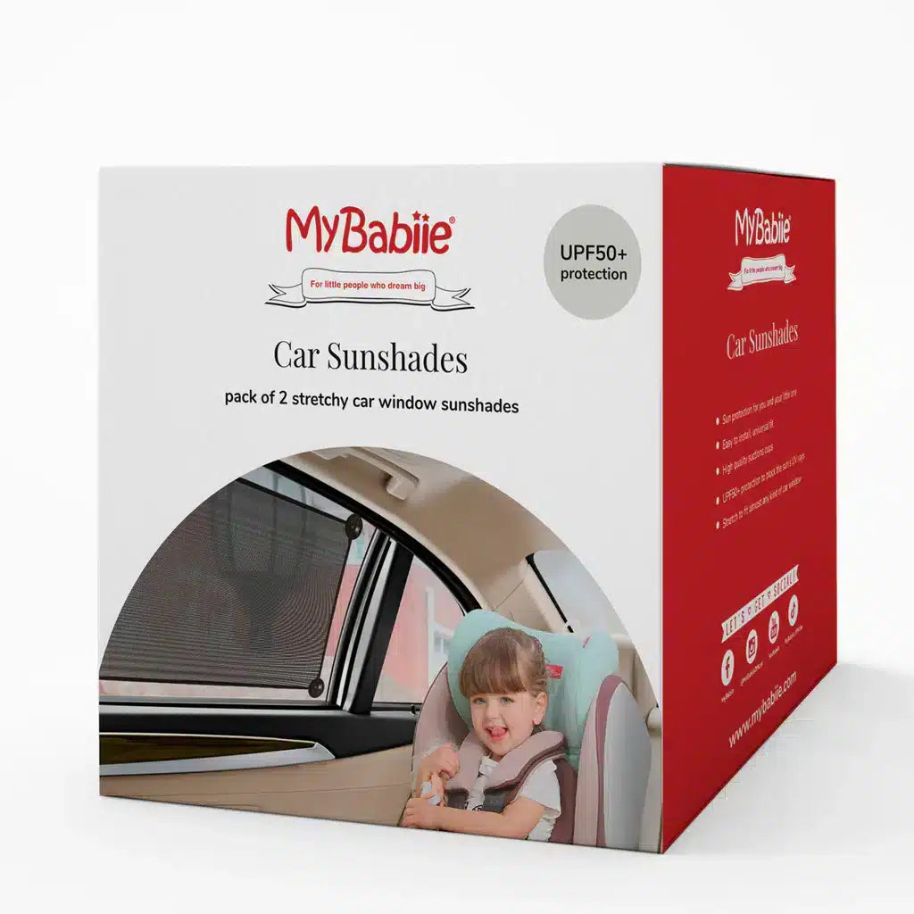 My Babiie Suction Cup Car Sunshades - 2 Pack