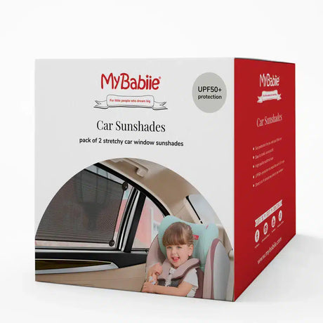 My Babiie Suction Cup Car Sunshades - 2 Pack