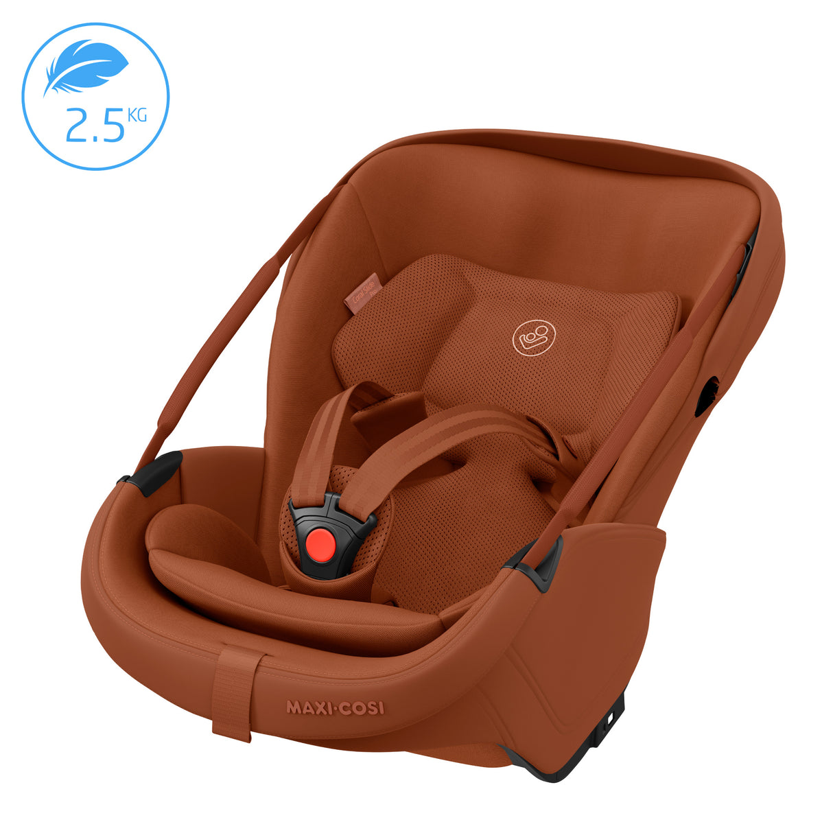 Maxi Cosi Coral Slide Pro Infant Car Seat & FamilyFix Slide Pro ISOFIX Base - Copper Terra