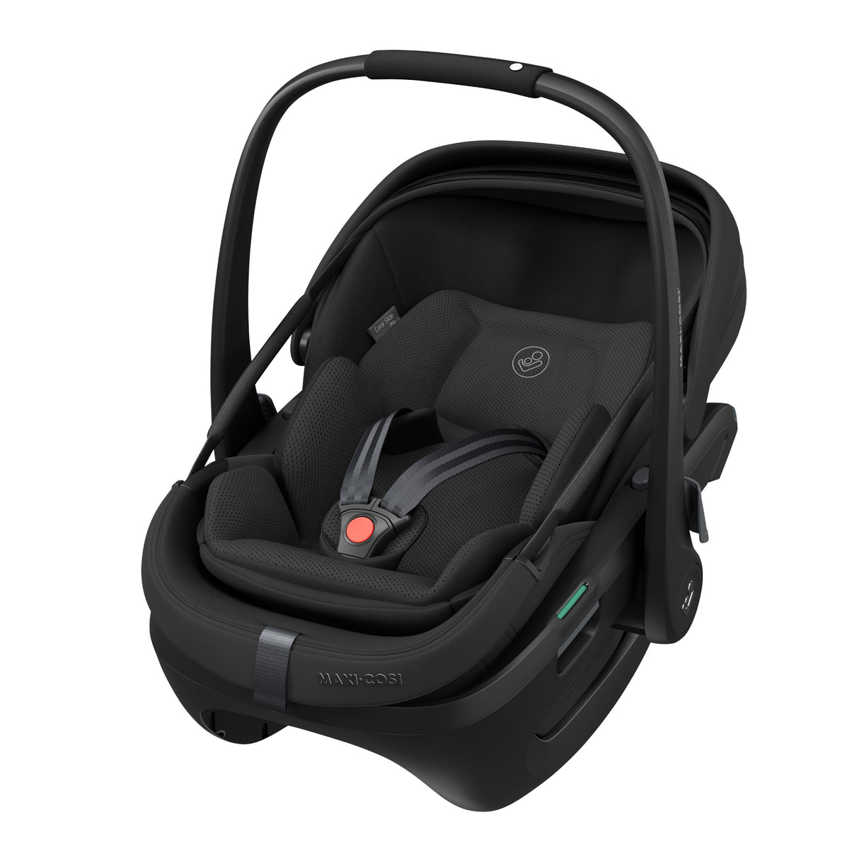 Maxi Cosi Coral Slide Pro Infant Car Seat & FamilyFix Slide Pro ISOFIX Base - Onyx Black