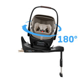 Maxi Cosi Coral Slide Pro Infant Car Seat & FamilyFix Slide Pro ISOFIX Base - Sapphire Sand