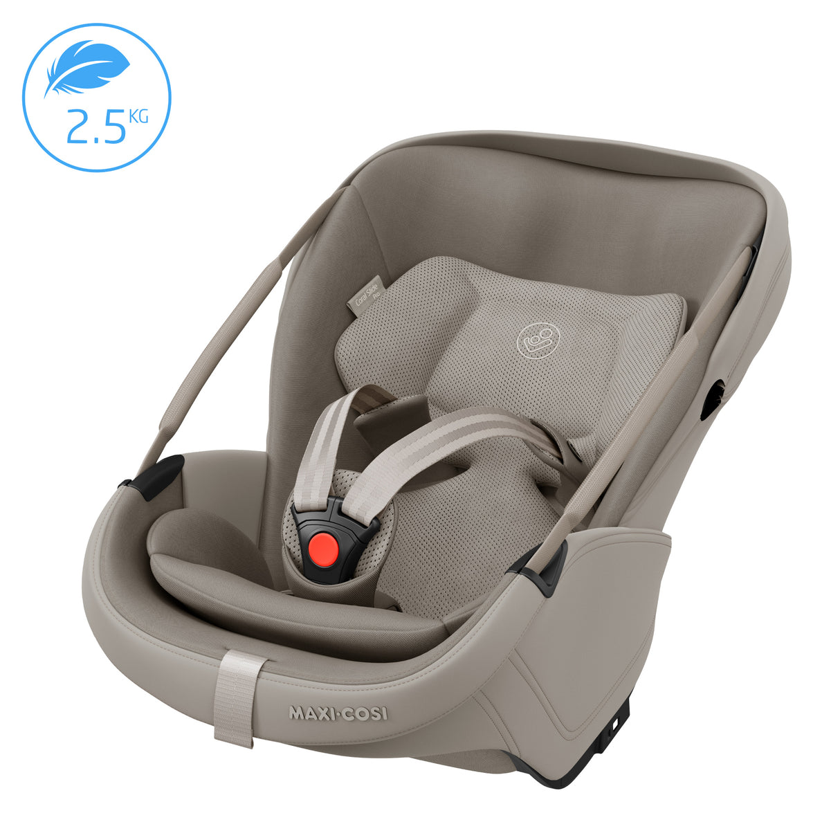 Maxi Cosi Coral Slide Pro Infant Car Seat & FamilyFix Slide Pro ISOFIX Base - Sapphire Sand