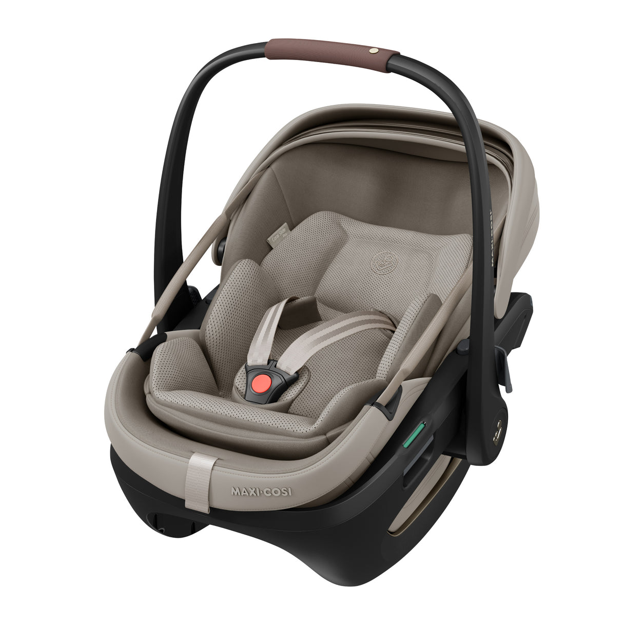 Maxi Cosi Coral Slide Pro Infant Car Seat & FamilyFix Slide Pro ISOFIX Base - Sapphire Sand