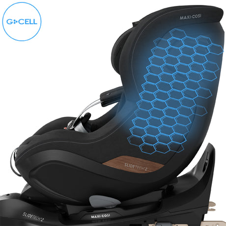 Maxi-Cosi Mica Slide Pro Car Seat - Authentic Black