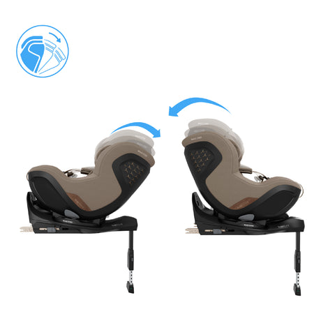 Maxi-Cosi Mica Slide Pro Car Seat - Authentic Truffle