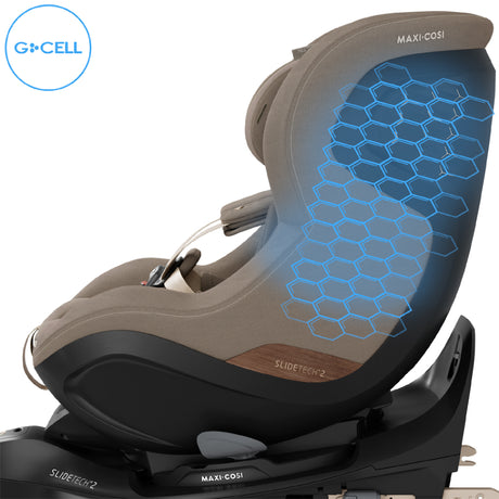Maxi-Cosi Mica Slide Pro Car Seat - Authentic Truffle