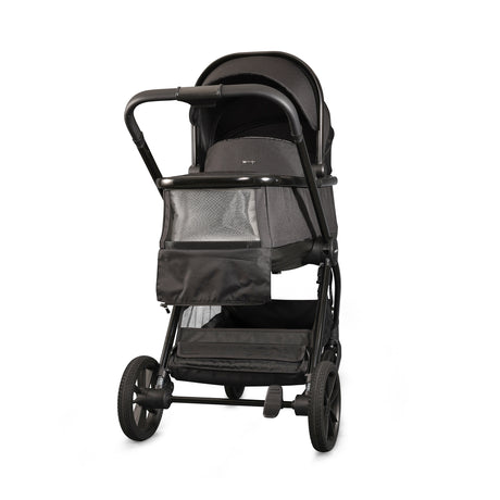 Mee-Go Cocoon Travel System with EVO Spin Car Seat and ISOFIX Base – Liquorice