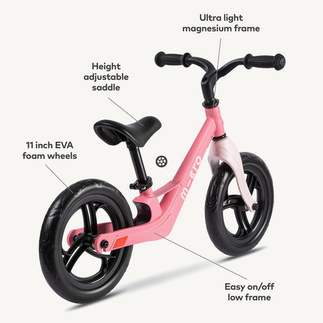Micro Scooters Balance Bike Lite - Pink