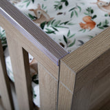 Tutti Bambini Modena 2 Piece Nursery Furniture Set with Cot Bed & Dresser - Oak