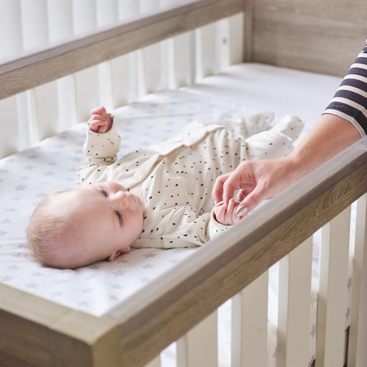 Tutti Bambini Modena Cot Bed - White & Oak