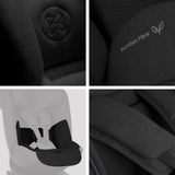 Silver Cross Motion 3 All Size 360 Car Seat - Iconic Black