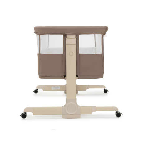 Babymore Neera Bedside Crib - Mocha