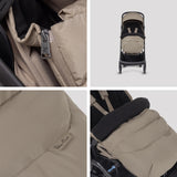 Silver Cross Nia Travel System with Glide 360 Plus Car Seat, ISOFIX Base & Accessories - Champagne