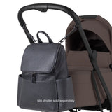 Silver Cross Nia Travel System with Glide 360 Plus Car Seat, ISOFIX Base & Accessories - Chocolate