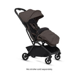 Silver Cross Nia Travel System with Glide 360 Plus Car Seat, ISOFIX Base & Accessories - Chocolate