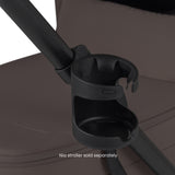 Silver Cross Nia Travel System with Glide 360 Plus Car Seat, ISOFIX Base & Accessories - Chocolate