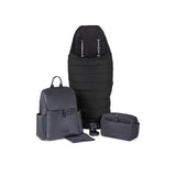 Silver Cross Nia Travel System with Glide 360 Plus Car Seat, ISOFIX Base & Accessories - Onyx