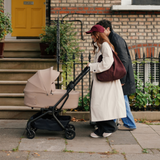 Silver Cross Nia Travel System with Glide 360 Plus Car Seat & ISOFIX Base - Champagne