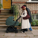 Silver Cross Nia Travel System with Glide 360 Plus Car Seat, ISOFIX Base & Accessories - Conifer